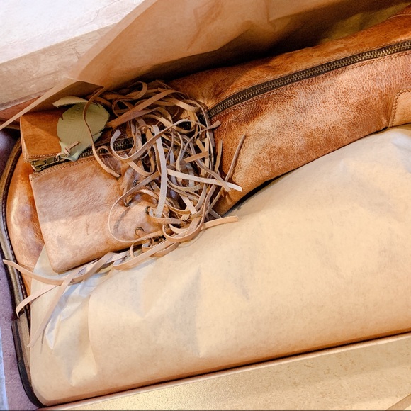 BedStu Hoplia fringe trim riding boots - Picture 7 of 8